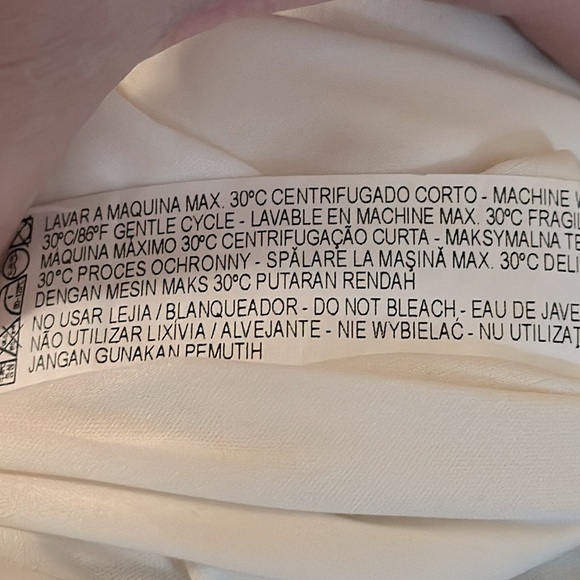 Zara Trafaluc Frayed Checked Summer Dress Size Small 2543/517/050 100%‎ Cotton - Picture 13 of 15